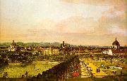 Bernardo Berlotto View of Vienna from the Belvedere